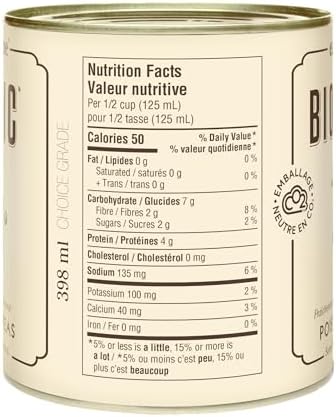 Eat Wholesome Organic Italian Sweet Peas, 398ml - 100% Natural, No Added Sugar, Source of Fibre, Vegan, Non-BPA Lining, CO2 Neutral Packaging - 1