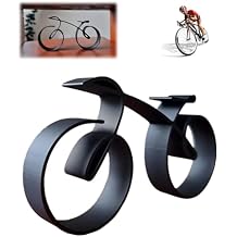Atlodas Minimalistic Bicycle Sculpture Wire Framed Style, 3D Minimalist Bicycle Sculpture, Gift for a Cyclist, Home Decoration, Home Art Wall Sculptures Decor for The Bicycle Lover 1 pcs
