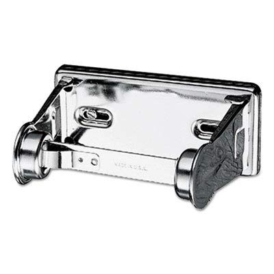 Distributeur de papier toilette verrouillable au design chrome brillant haut de gamme