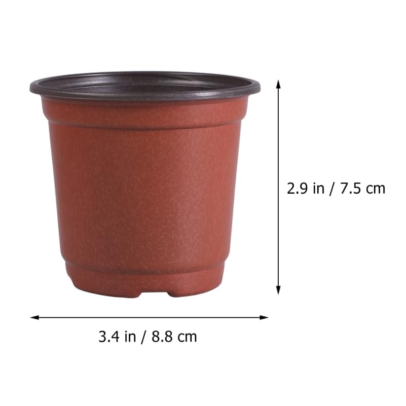Macetas de jardinería de plástico transpirables para semillas y brotes 4