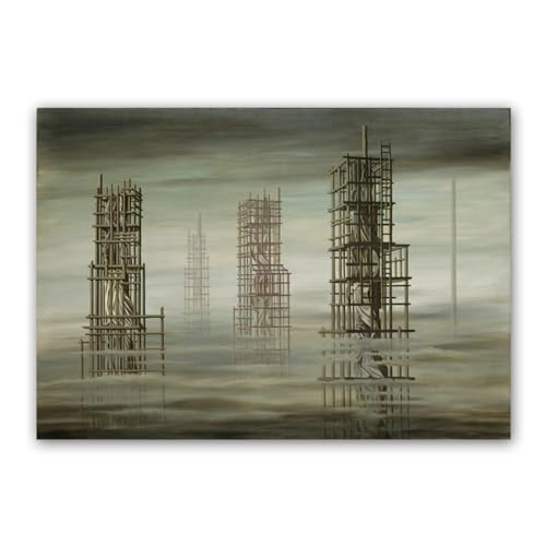 Décoration murale moderne avec impression sur toile art abstrait 40x56cm