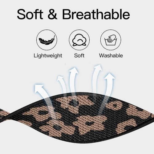 BMBEAR Stretchy Bands Compatible with Samsung Galaxy Watch Band 7/FE/6/5/4/3 & Watch 5 Pro & 6/4 Classic &Gear S3/S2, Soft Fashion Nylon Braided Elastic Strap for 20mm 22mm watch band for Samsung Watch 47mm 46mm 45mm 44mm 40mm 43/42/41mm (Rose Clouds, 20mm) — view 3
