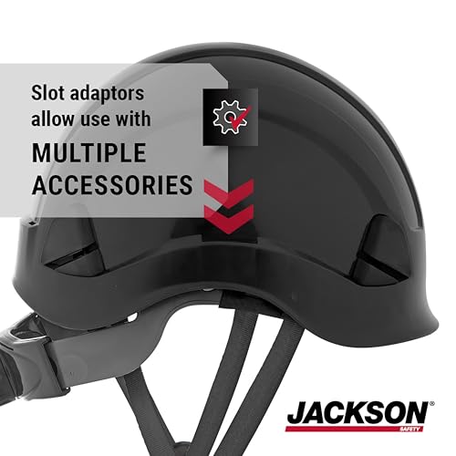 Jackson Safety CH300 Climbing-Style Hard Hat - Non-Vented Construction Helmet with Chin Strap & Cup - ANSI Z89.1 & OSHA Compliant - (Multiple Colors) by Jackson Safety - Image 5