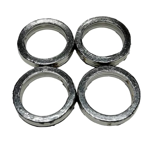 アルバ レッツ4/5/アドレスV50 4スト等 エキゾーストマフラーガスケット (4個入り) EGM-58-4