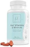 Hair Vitamins with Biotin, Vitamin A, Vitamin D, Vitamin B-12, Zinc - Made in USA - Extra Strength...
