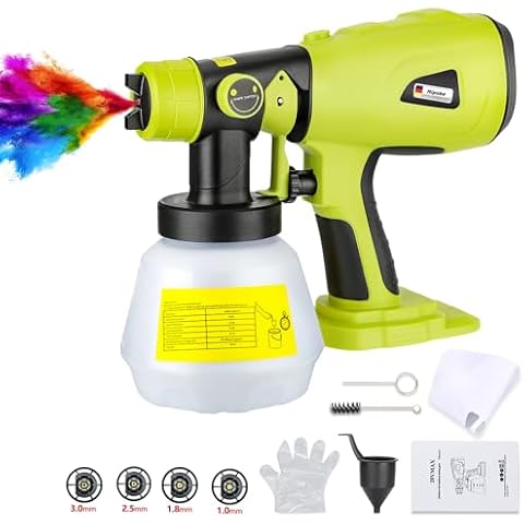 Hipoke Cordless Paint Sprayer with Nozzles Cover