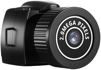 QEBIDUM Y2000 Mini DV DVR Camera Camcorder Digital Video Cam for Webcam Clip Bike Motorbike Hiking Sports HD 640 * 480 Micro Portable Tiny Small Security Key Chain