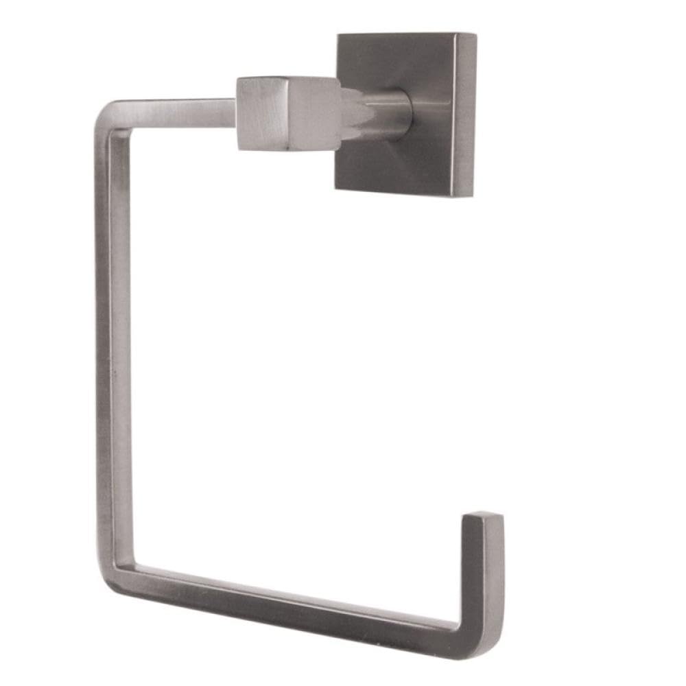 Kit ferramenta per bagno in nichel satinato 4 pezzi, nichel satinato