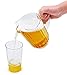 New Star Foodservice Resturant-Grade Polycarbonate Plastic Water Pitcher (Water Pitcher (Clear), 60 oz (Set of 12))
