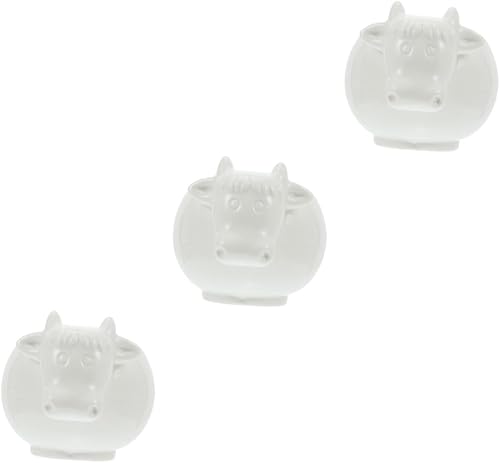 Yardwe 3 pcs Ceramic Flowerpot Succulent Pot for Plants Indoor Container Animal Planter Pot Flower pots for Indoor Plants Ceramic Animal Pot Mini