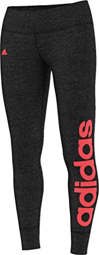 adidas Essentials Linear Women's Leggings Black black/red Size:XXS