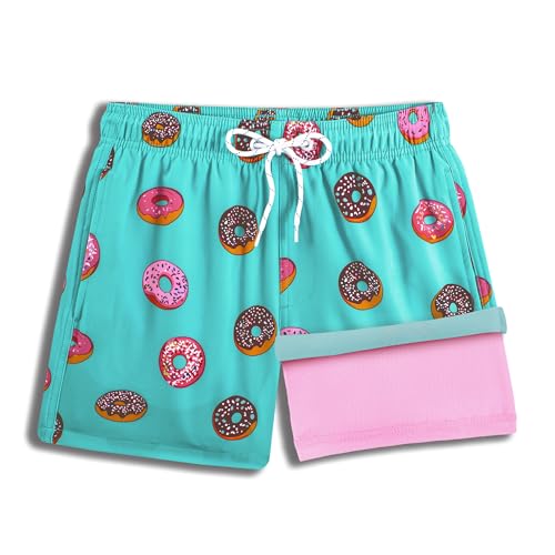 BRISIRA Boys Swim Trunks Bathing Suit Compression Boxer Brief Liner