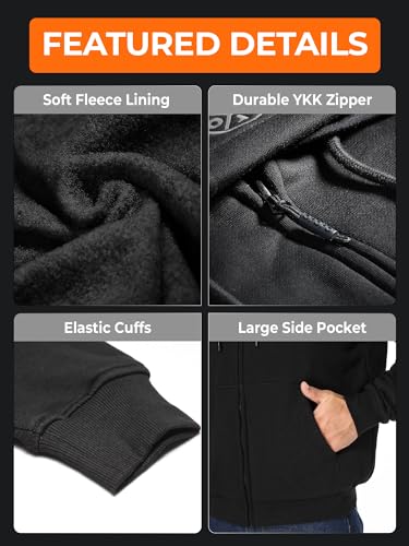 Ororo 2303-01A-0106 Heated Hoodie With Battery Pack thumb #3