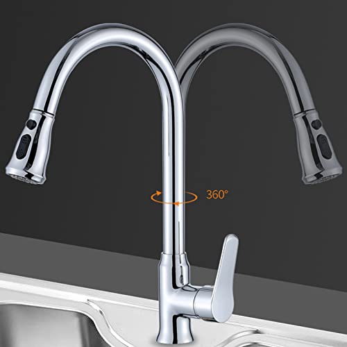 Grifo de cocina 2 tipos de modos de salida de agua para evitar salpicaduras molestas 5