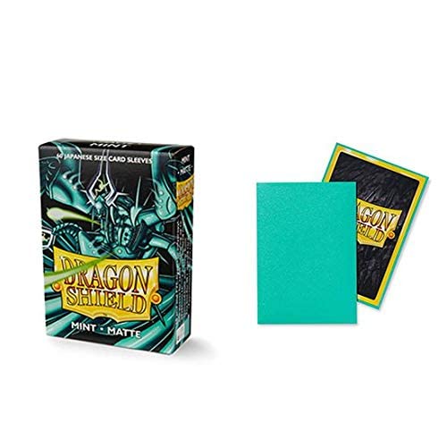 Pochettes Dragon Shield Matte Menthe 60 CT l'excellence de la protection premium