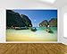 Produktbild Bilderdepot24 Fototapete selbstklebend Ko Phi Phi Leh -Tailand - 230x150 cm - Designtapete Wandbild Wohnzimmer - Lagune türkis blau