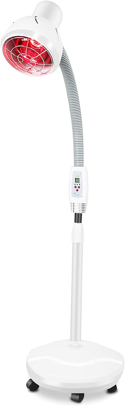 Infrarotlampe 275W Mit Ständer - Rotlicht Wärmelampe Für Muskelschmerzen