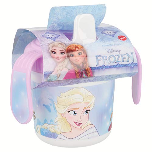 Stor 30085 Tasse d'apprentissage pour bébé Reine des neiges Bleu Taille M 250 ml