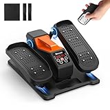 Roylvan Under Desk Elliptical Machine, Electric Ellipse Leg Exercise as seen on TV, Quiet Seated Pedal Elliptical for Seniors with Remote Control for Home Office, 12 Adjustable Speeds