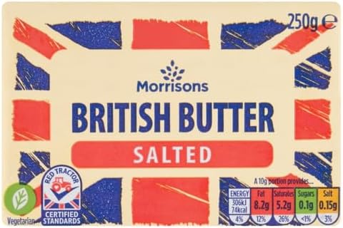 Morrisons Salted British Butter 250g