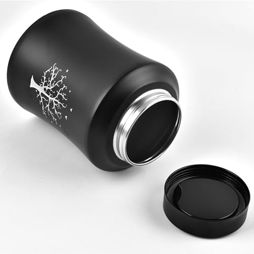 Hundeurne mit Gravur, Name und Datum, exquisite tragbare Urne für Tiere, elegante Urnen für Haustiere, leichte Edelstahl-Urnen für Asche