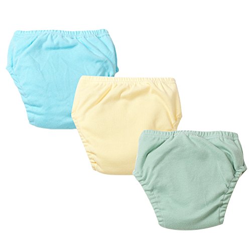 Baby Boys Potty Training Pants Cotton Interlining Underwear Toddler 3-Pack, 12M