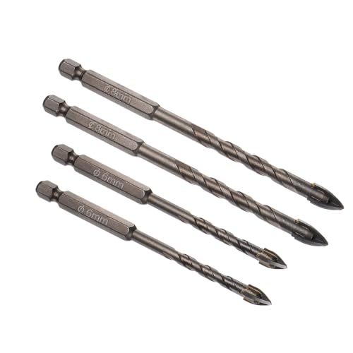 Kozelo 4-teiliges 6-8mm Hartmetallbohrer-Set