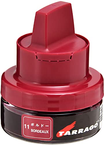 [Tarrago] 革靴のキズを隠してピカピカに セルフシャイン クリーム 50ml 靴磨き 合皮 ガラスレザー 着色 栄養 ツヤだし カルナバワックス 警察学校 タラゴ メンズ ボルドー