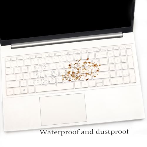 Cubierta para teclado de laptop HP 15.6" Clear miniatura 3