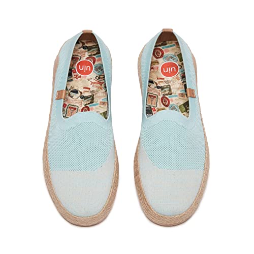 Image of UIN Shoes for Women Slip On Sneakers Comfortable Lightweight Barefoot Travel Art Painted Casual Loafers