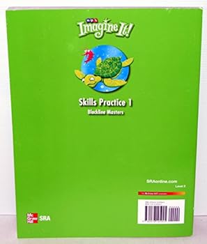 Paperback Skills Practice 1, Blackline Masters, Level 2, Book 1 (SRA Imagine It!) Book