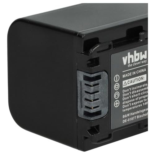 Batterie Sony HDR-HC7 vhbw résout problème écran noir vidéo