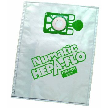 Sac Hepaflo Numatic NVM-1CH pour Henry HVR200 et Hetty, lot de 10 pièces d'origine