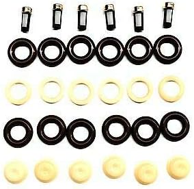 FUEL INJECTOR REPAIR KIT O-RINGS PINTLE CAPS SPACER FILTERS For PORSCHE 911 BOXSTER