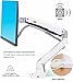 NB North Bayou Monitor Desk Mount Ultra Wide Full Motion Swivel Long Arm with Gas Spring for 22''-35''Monitors from 6.6 to 26.4lbs Height Adjustable Monitor Stand G70-W