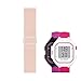 C2D JOY Stretchy Loop Nylon Strap Compatible with Garmin forerunner 25 Watch Band Replacement Accessory Adjustable Elastic - Small Version Watch (Pink)