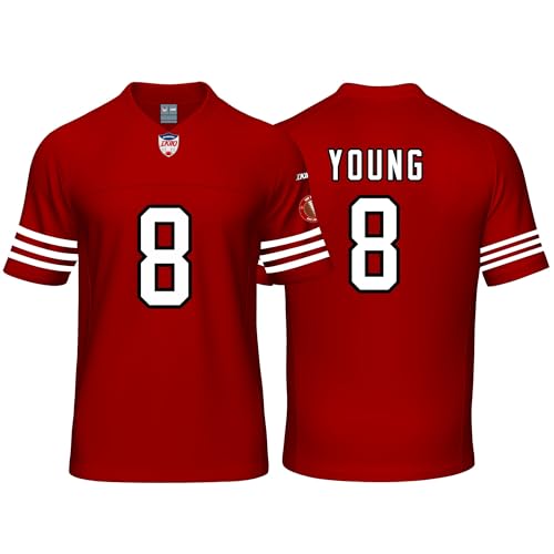 Steve Young Jersey San Francisco Women Football Red Stitched