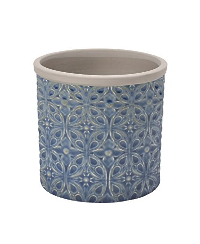 Preisvergleich Produktbild Burgon & Ball Blumentopf Keramik dunkelblau klein