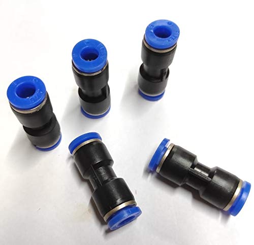 pranali enterprise Pneumatic Connector, 5 Pieces Vacuum PU Parts Speed Quick Fittings Metric Equal Air Line Straight Push Connectors (6mm X 6mm mm OD Joint, 5 pieces) (B08P8X7NDC) Amazon Price History, Amazon Price Tracker