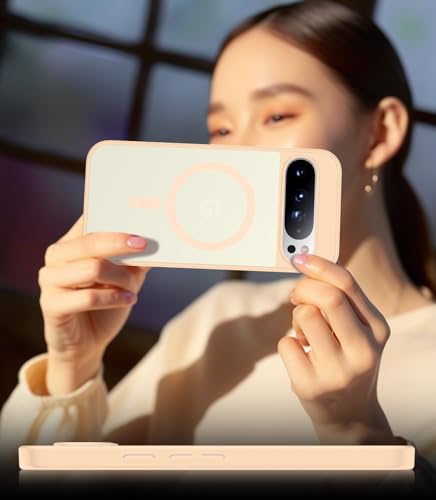 Coque mate rose sable pour Pixel 10 Pro idéale en voyage et bureau - 7