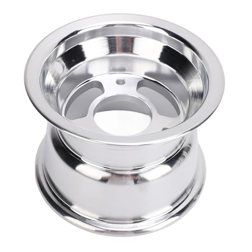 Jante de VTT Antirouille en Alliage d'Aluminium Haute Résistance 6 Pouces, Compatible avec Go-Karts, Chariots et Véhicules Tout-Terrain