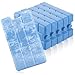 Produktbild com-four® 6X Big Pack Kühlakku in blau - Kühlelemente für Kühlbox und Kühltasche - Kühlakkus für Haushalt und Freizeit