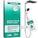 Produktbild hansgrohe Raindance Alive Q - wassersparendes Duschsystem (EcoSmart) mit Thermostat, Regendusche (340 x 210 mm) mit Armatur, Handbrause, Schlauch, Brausestange und Kopfbrause, Chrom, 24591000