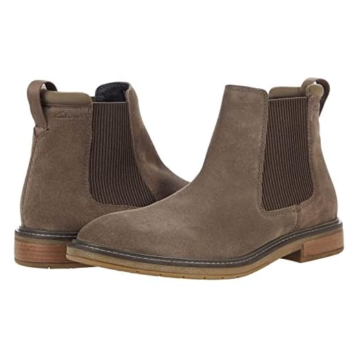 Clarks Clarkdale Hall Stone Suede 9 D (M)