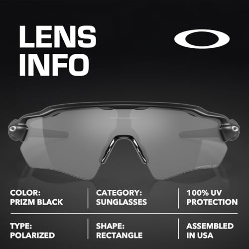 Image of Oakley RADAR EV PATH OO9208 Shield Shape Sunglasses With Official Eyewear Kit