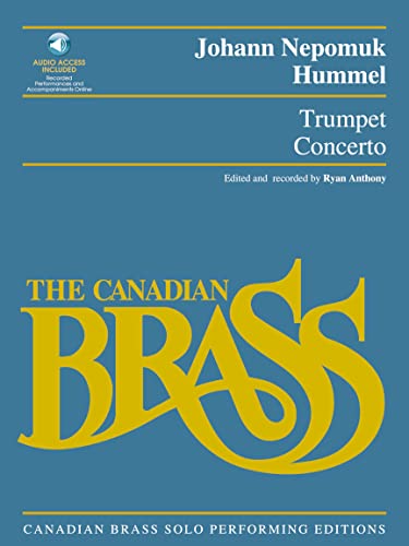 Trumpet Concerto: Canadian Brass Solo Performing Edition with recordings of performances and accompaniments
