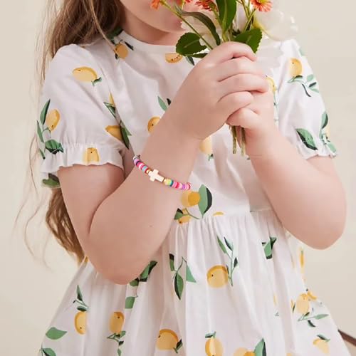 JoycuFF Best 2025 Kindergarten Graduation Gifts for Girls Her, Cute Heart Cross Bracelet Gifts for Girl, Graduation Gifts for Students Daughter Niece Granddaughter2