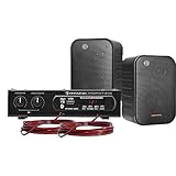 Kit de Som Ambiente 200W Musical, Hayonik, Ambience 2000, Bluetooth, 20 W, Preto