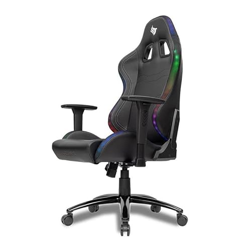 Cadeira Gamer Pichau Vienna S, Rgb, Preto, Pg-vnas-rgb01