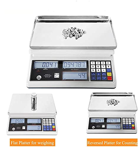 Báscula digital industrial para piezas y monedas 10kg miniatura 5